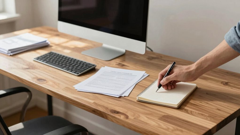 optimize desk layout