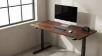 optimized corner desk setup