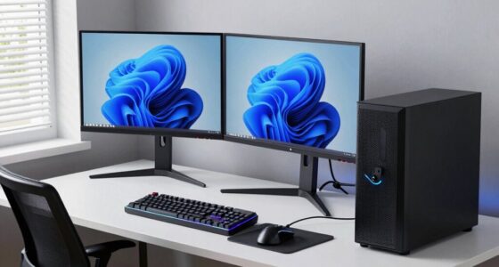 optimized dual monitor setup