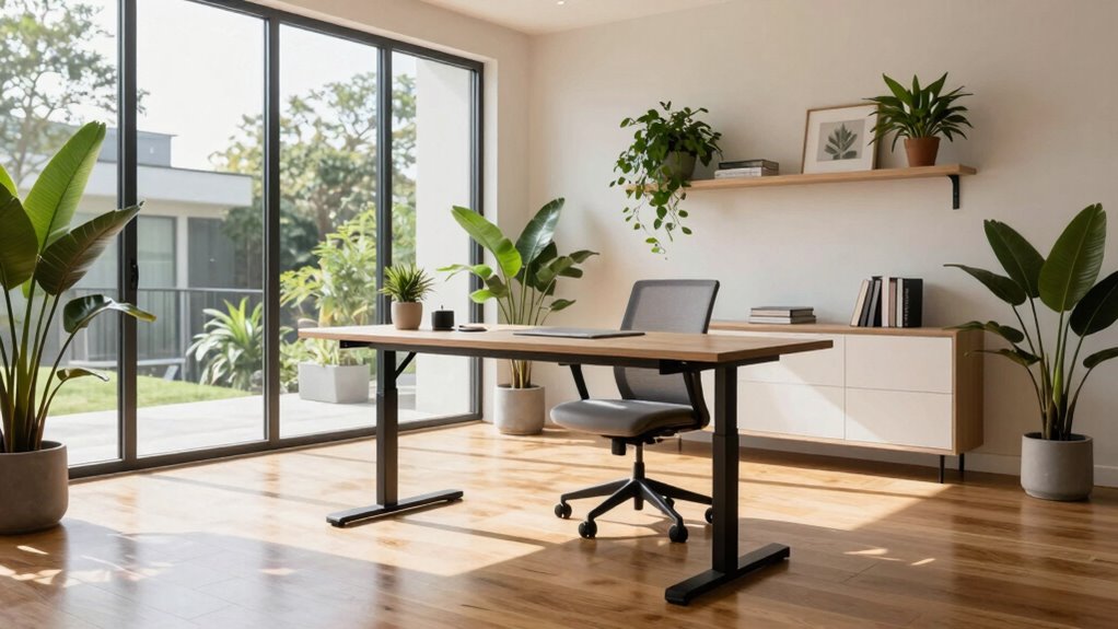 optimized open workspace setup