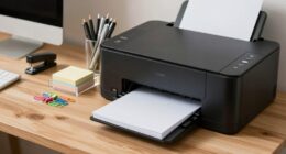 organized workspace essentials accessible