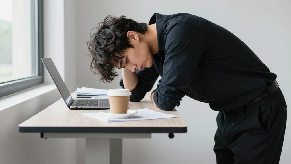 poor posture causes fatigue