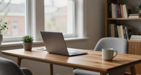quiet workspace reduces noise