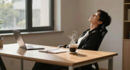 reclining while working too much