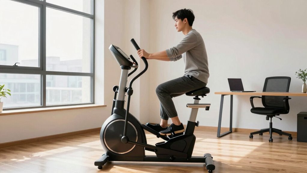 seated elliptical for active work