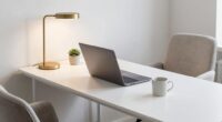simple comfortable workspace design
