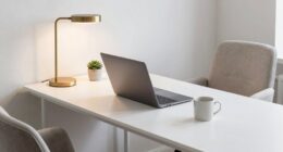 simple comfortable workspace design