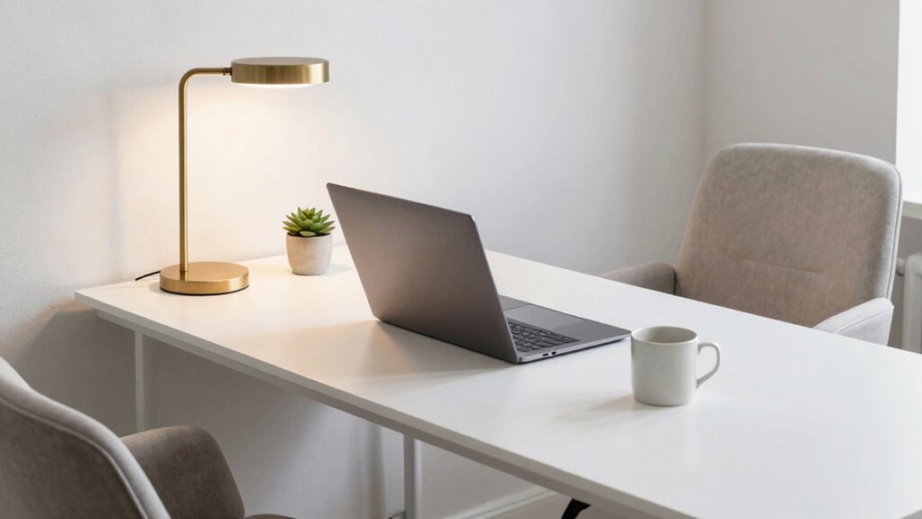 simple comfortable workspace design