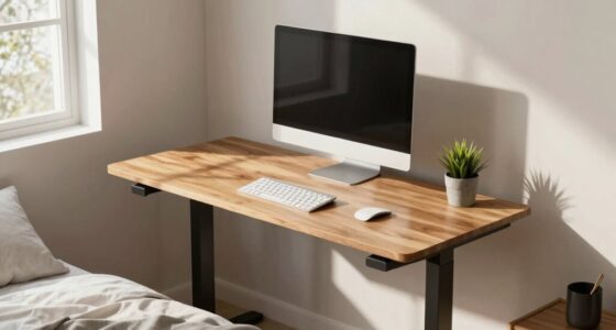 small bedroom office setup