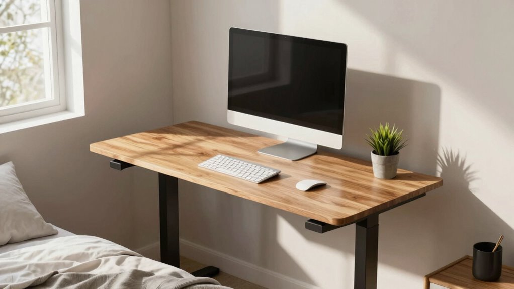 small bedroom office setup