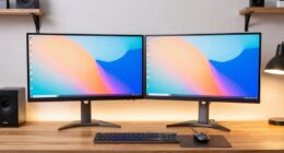 space planning for dual monitors