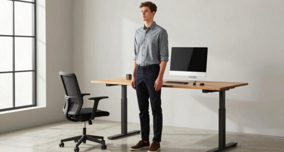 standing desk for tall users