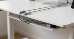 start with desk organization