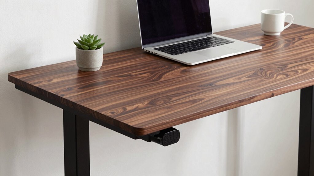 various materials for desks