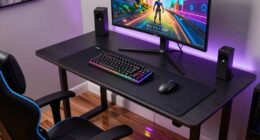 walking pad gaming setup