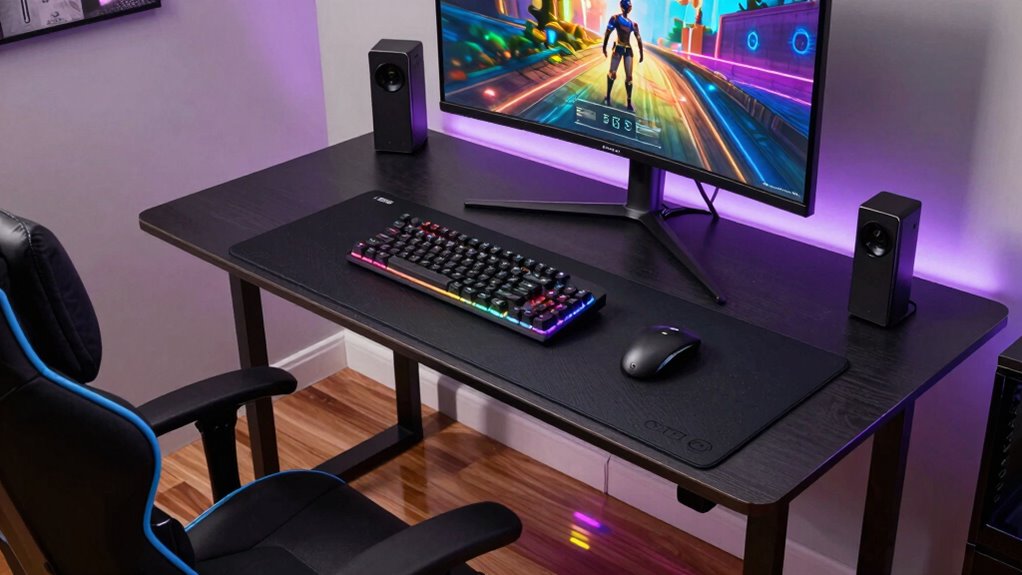 walking pad gaming setup