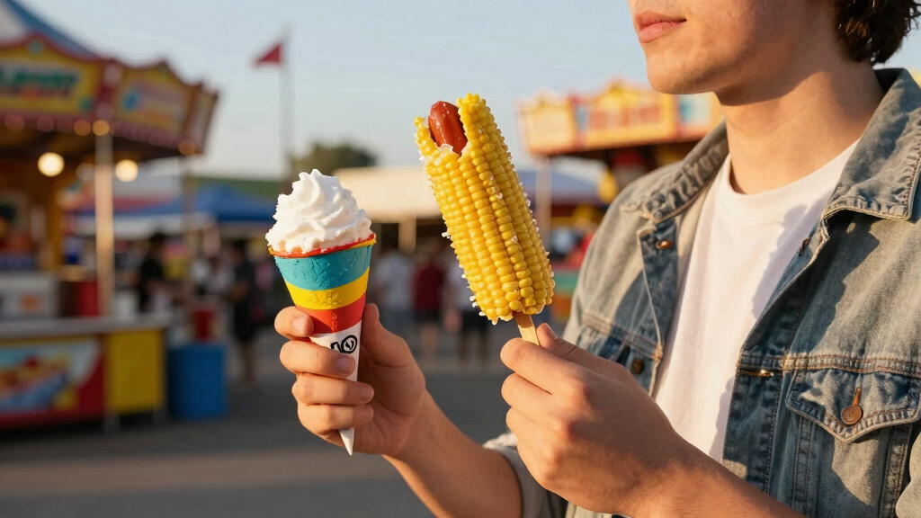 At the Great American State Fair, MAHA Meets Sno-Cones and Corn Dogs