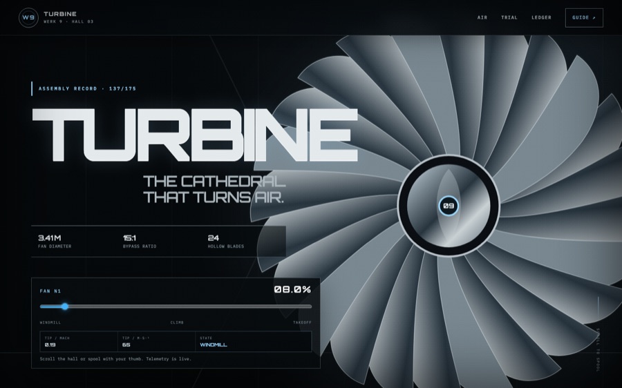 TURBINE — WERK 9 (FABLE/175)